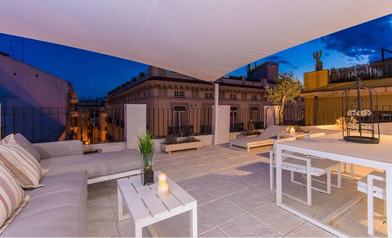 No Turistic Rental, Duplex Penthouse In The Historic Center, Valencia, Ideal For Those Looking To Stay In The City For A Season, Including Professionals And Students 외부 사진